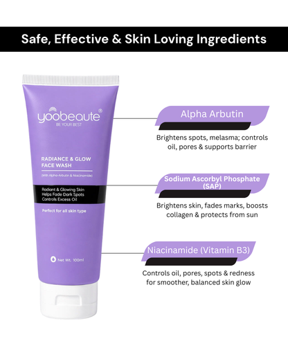 RADIANCE & GLOW FACE WASH
