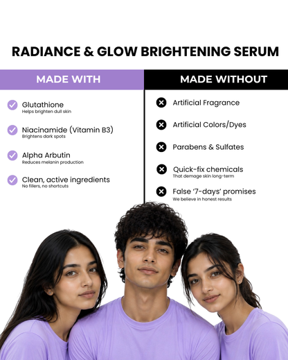 RADIANCE & GLOW BRIGHTENING SERUM